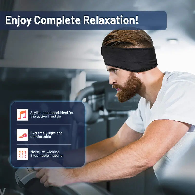 Bluetooth Sleep Headband with Built-In Speakers