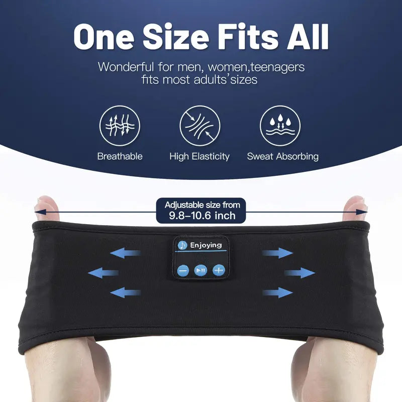 Bluetooth Sleep Headband with Built-In Speakers